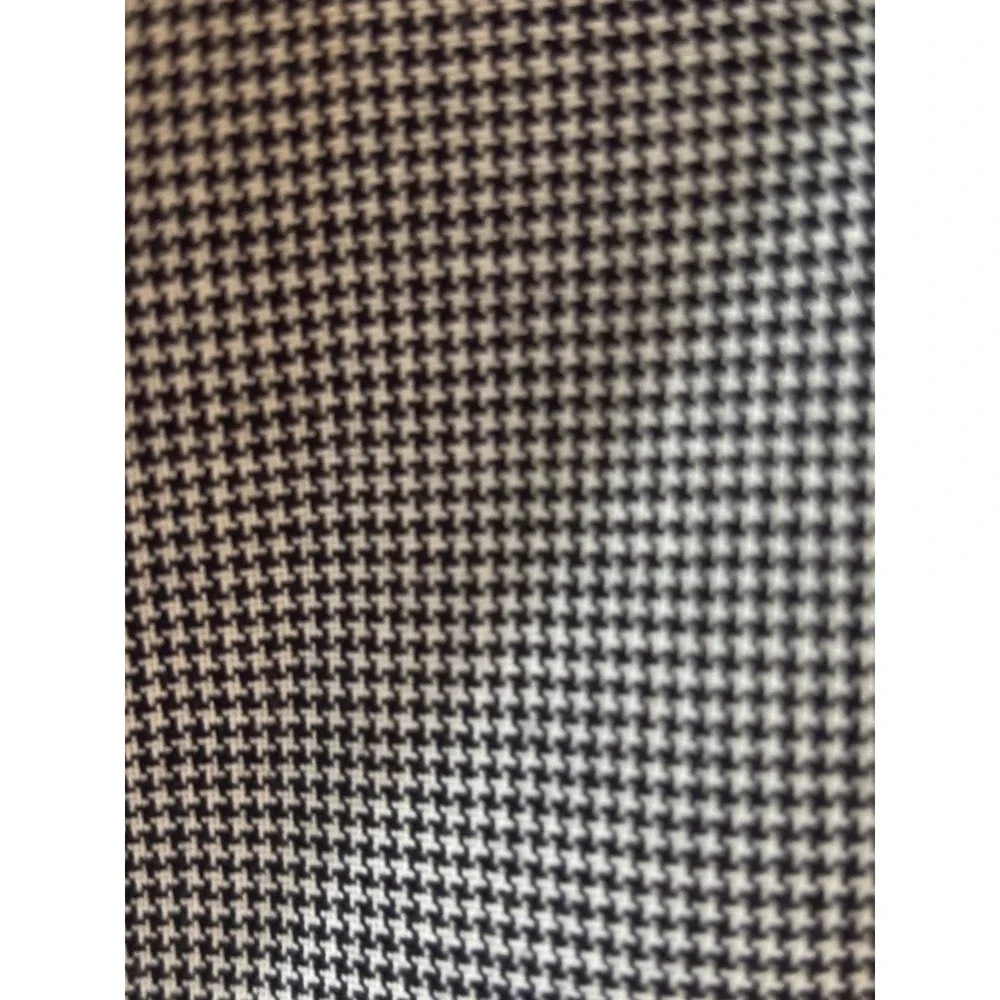 Graham Gunn Ltd Mens Blazer Jacket 43L Grey Houndstooth Wool Two Button‎